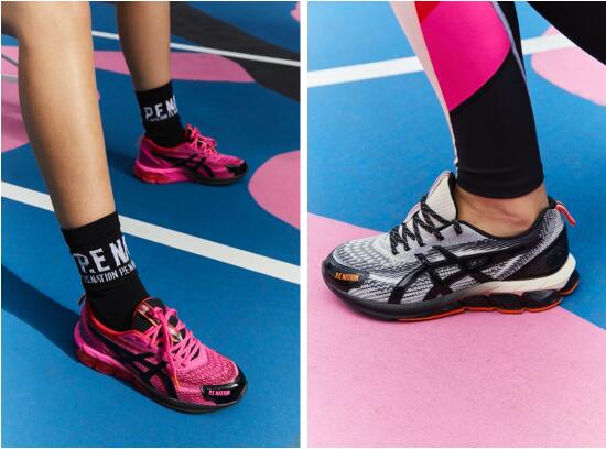 ASICS亚瑟士携手P.E Nation首次发布完整胶囊系列，鞋服主打复古运动风格